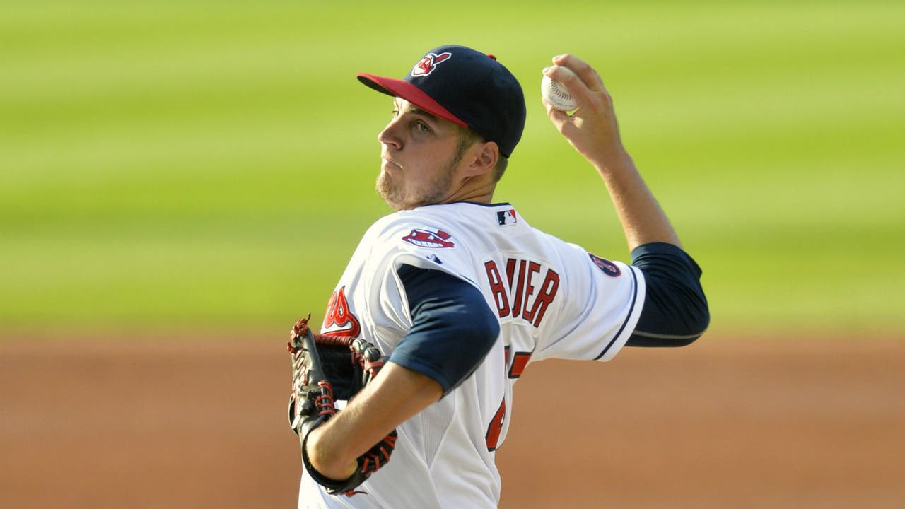 Bauer, Indians try for first sweep on Yankees since 1989